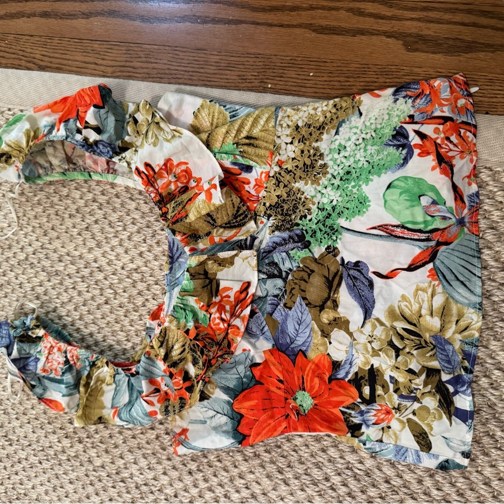 Zara Multicolor Floral Blouse
